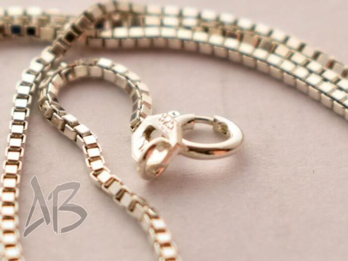 زنجیر نقره box chain
