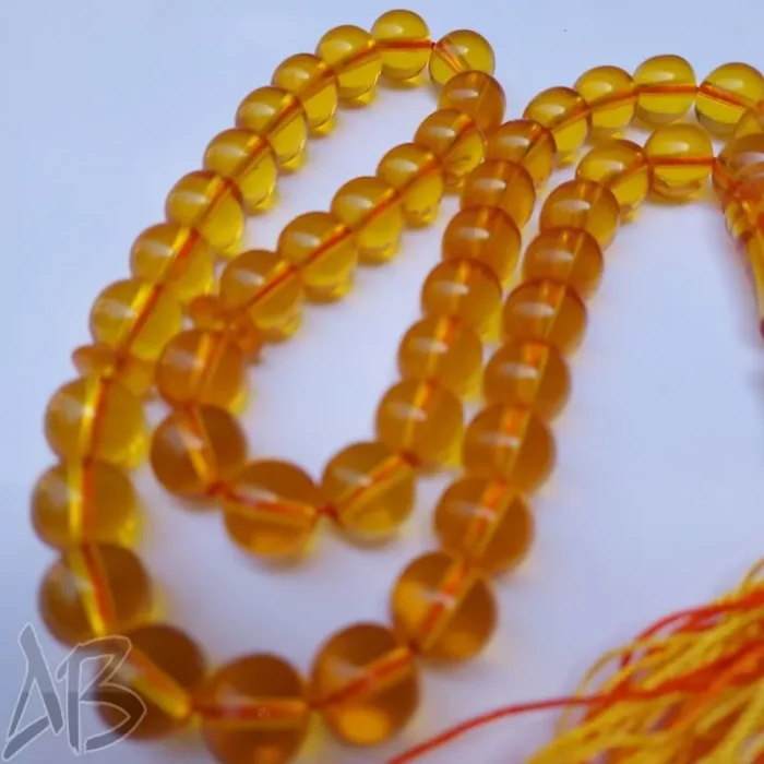 تسبیح سندلوس 45 دانه بودار تراش گرد خوش دست کد 816 آقابزرگ - Image 4