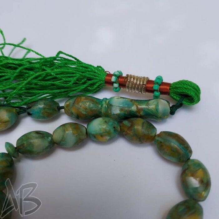 تسبیح آبالون 33 دانه اصل کد 876 آقابزرگ - Image 3