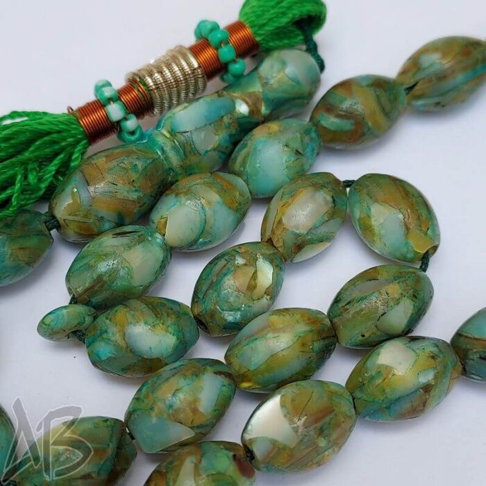 تسبیح آبالون 33 دانه اصل کد 876 آقابزرگ - Image 4