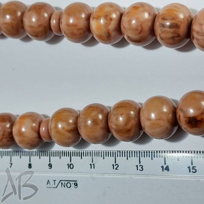 تسبیح کهربای 33 دانه بسیار زیبا کد 894 آقابزرگ - Image 7