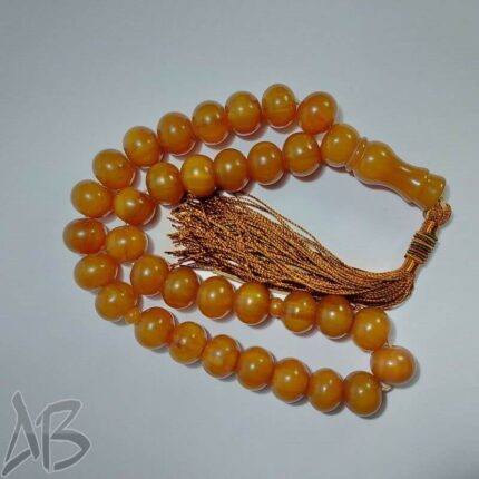 تسبیح کهربا اصل 33 دانه