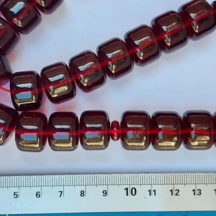 تسبیح سندلوس اصل 33 دانه بودار استوانه ای درشت خوشرنگ کد 923 آقابزرگ - Image 4