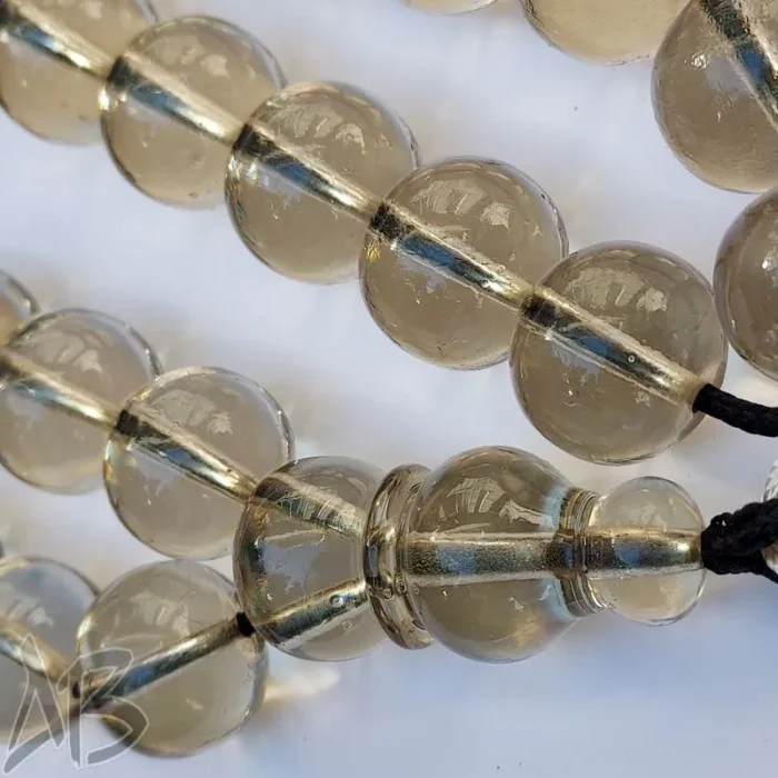 تسبیح سندلوس 33 دانه کد 927 اپالین بودار تراش کردستان بسیار زیبا و خاص آقابزرگ - Image 4