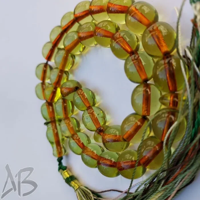 تسبیح سندلوس 33 دانه کد 936 بودار تراش گرد بسیار خوشرنگ آقابزرگ - Image 3