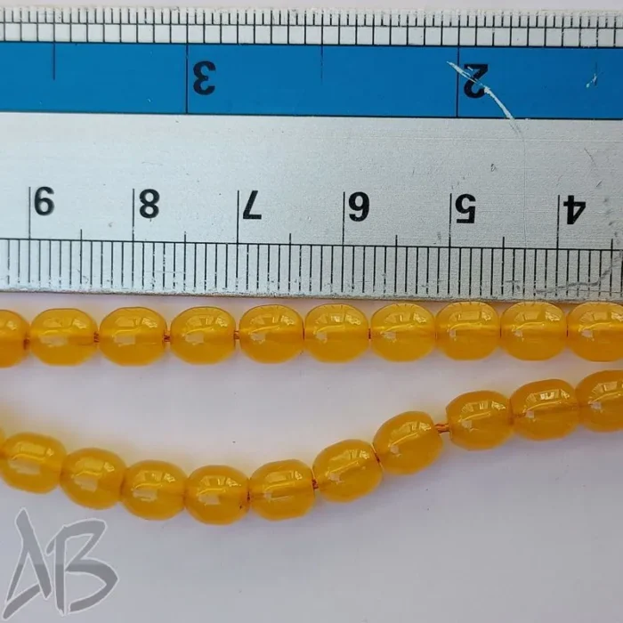 تسبیح سندلوس 96 دانه (98 دانه) کد 940 بودار تراش استوانه‌ای ریز خوشرنگ آقابزرگ - Image 6