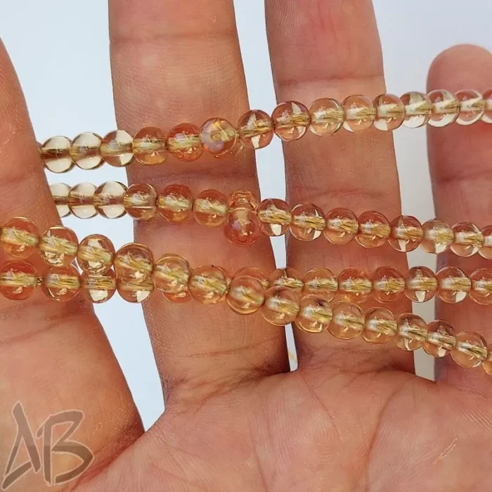 تسبیح سندلوس صددانه (101 دانه) کد 941 بودار تراش گرد ریز سندانی خوشرنگ آقابزرگ - Image 5