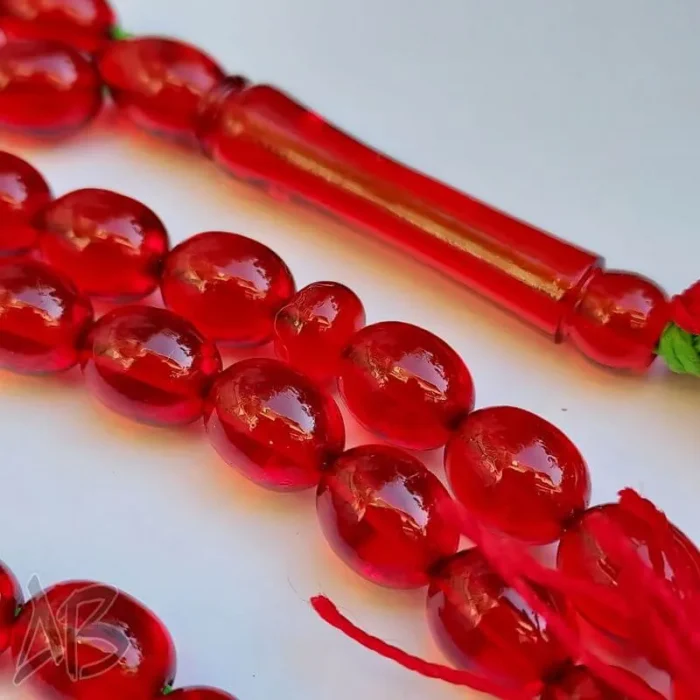 تسبیح سندلوس صددانه (101 دانه) کد 948 بودار بیضی تراش ایران آقابزرگ - Image 4