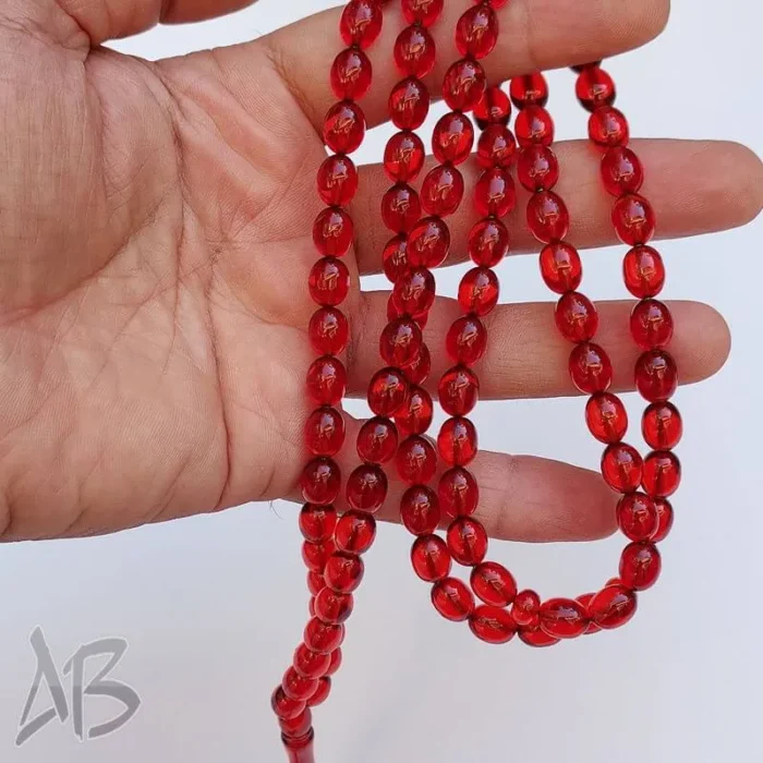 تسبیح سندلوس صددانه (101 دانه) کد 948 بودار بیضی تراش ایران آقابزرگ - Image 5