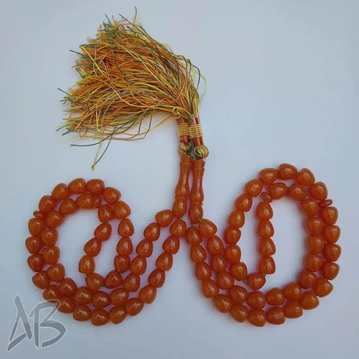 تسبیح سندلوس اصل کد 952 بودار 45 دانه تراش اشکی گلابی آقابزرگ - Image 7