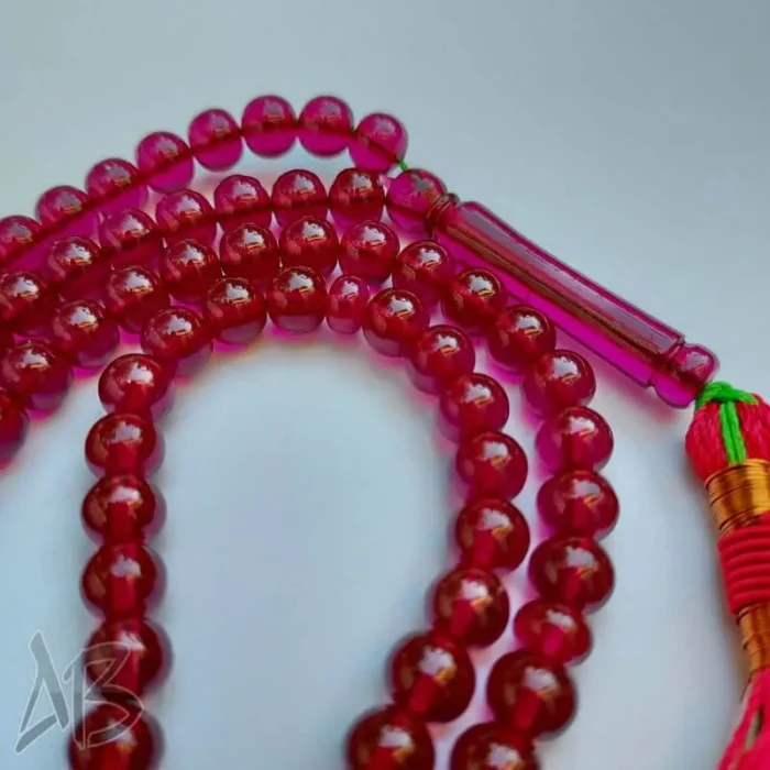 تسبیح سندلوس صددانه (101 دانه) کد 956 بودار تراش گرد ریز و خوشدست آقابزرگ - Image 4