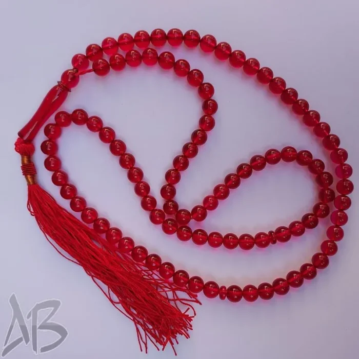 تسبیح سندلوس صددانه (101 دانه) کد 915 بودار شمش هنگ کنگی اصل تراش گرد آقابزرگ - Image 3