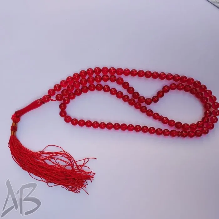 تسبیح سندلوس صددانه (101 دانه) کد 915 بودار شمش هنگ کنگی اصل تراش گرد آقابزرگ - Image 5