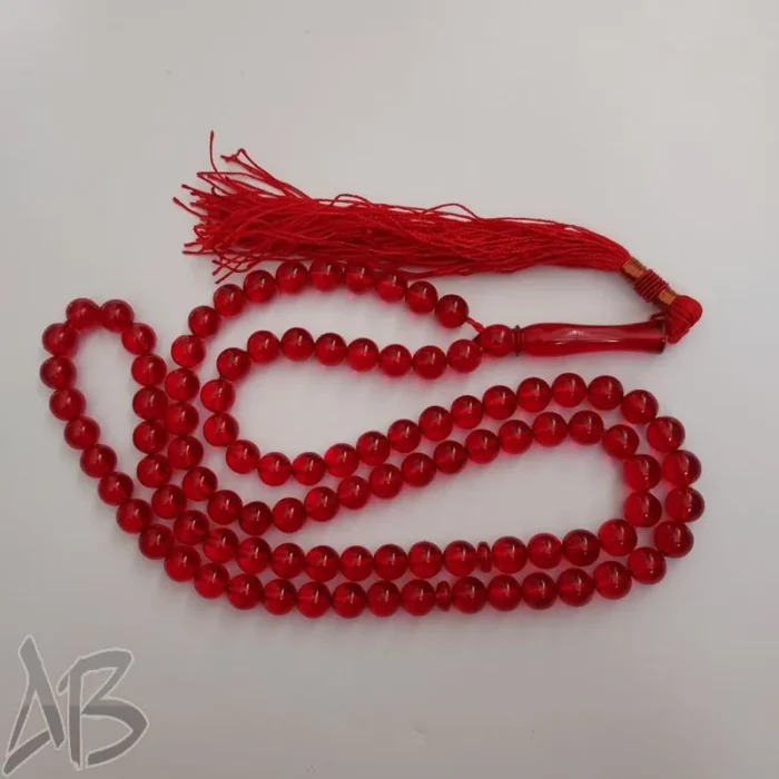 تسبیح سندلوس صددانه (101 دانه) کد 916 بودار شمش هنگ کنگی اصل تراش گرد آقابزرگ - Image 3