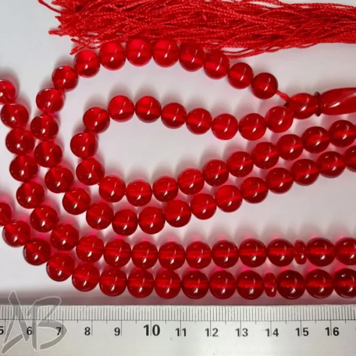 تسبیح سندلوس صددانه (101 دانه) کد 916 بودار شمش هنگ کنگی اصل تراش گرد آقابزرگ - Image 4