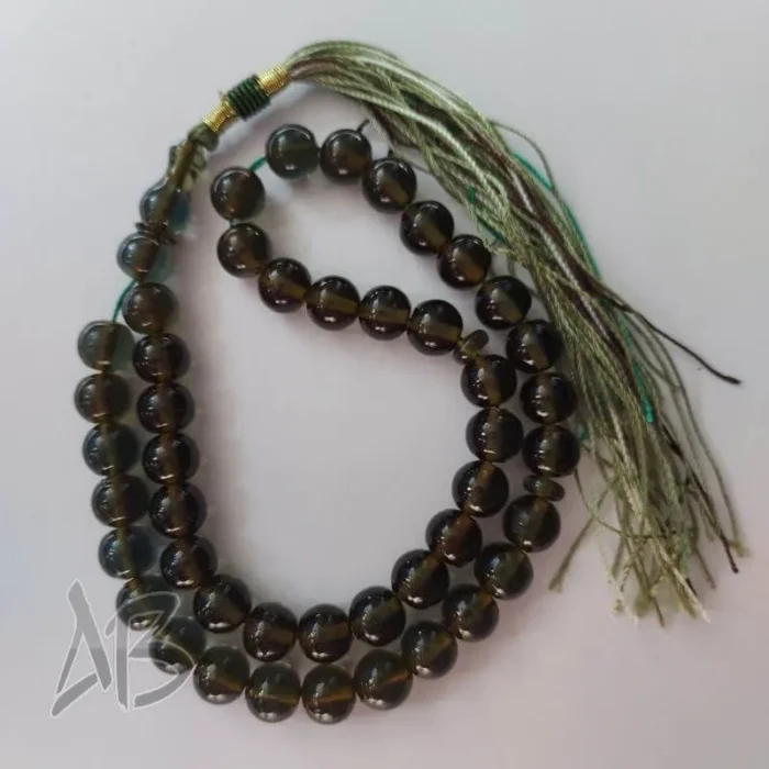 تسبیح سندلوس 45 دانه کد 960 بودار تراش گرد رنگ بسیار زیبا آقابزرگ - Image 6