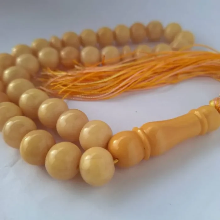 تسبیح سندلوس 33 دانه کد 967 بودار تراش گرد رنگ بسیار زیبا آقابزرگ - Image 4