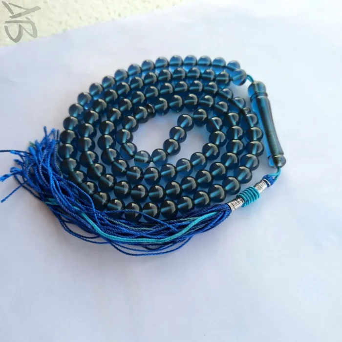 تسبیح سندلوس 98 دانه کد 1009 بودار تراش گرد خوش دست آقابزرگ - Image 4