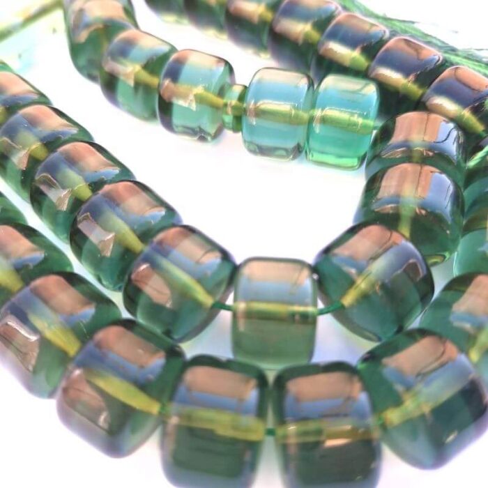 تسبیح سندلوس 35 دانه اصل کد 971 بودار تراش استوانه‌ای درشت بنزینی آقابزرگ - Image 4