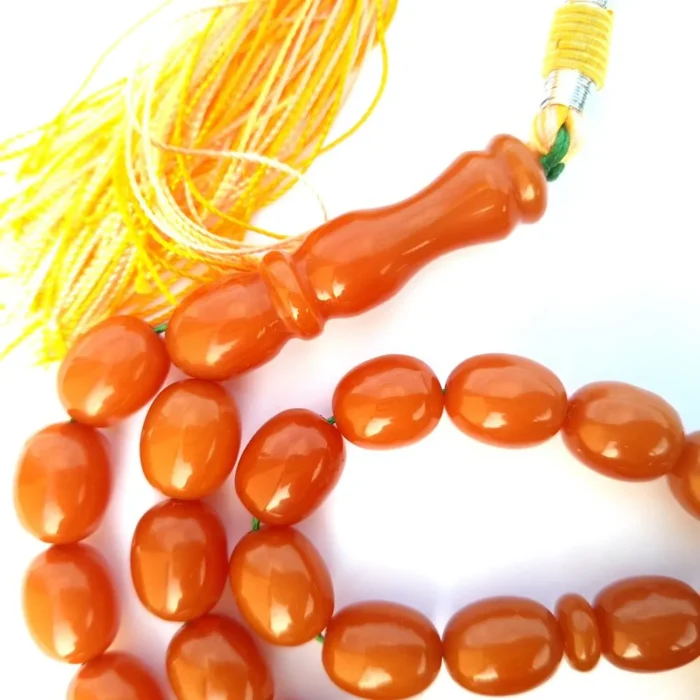 تسبیح سندلوس 33 دانه اصل کد 984 بودار تراش بیضی آقابزرگ - Image 6