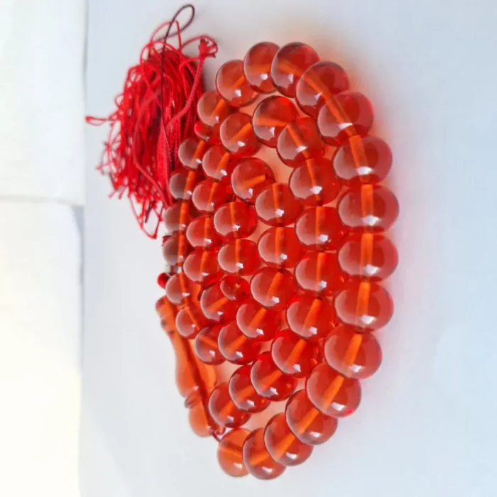 تسبیح سندلوس 47 دانه اصل کد 991 بودار تراش شلغمی زیبا آقابزرگ - Image 3