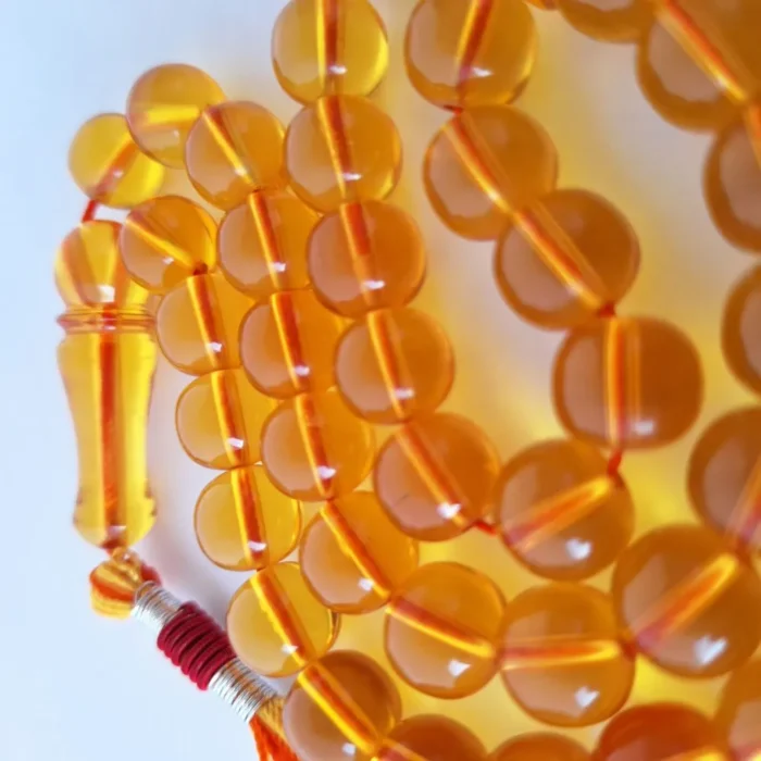 تسبیح سندلوس 45 دانه کد 993 بودار تراش گرد بسیار زیبا آقابزرگ - Image 4