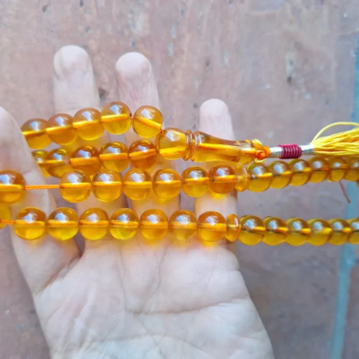 تسبیح سندلوس 45 دانه کد 993 بودار تراش گرد بسیار زیبا آقابزرگ - Image 3