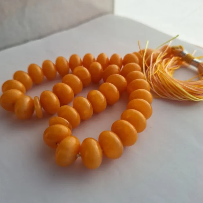 تسبیح سندلوس 33 دانه اصل کد 997 بودار تراش عدسی آقابزرگ - Image 3