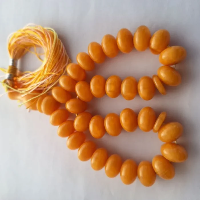 تسبیح سندلوس 33 دانه اصل کد 997 بودار تراش عدسی آقابزرگ - Image 4