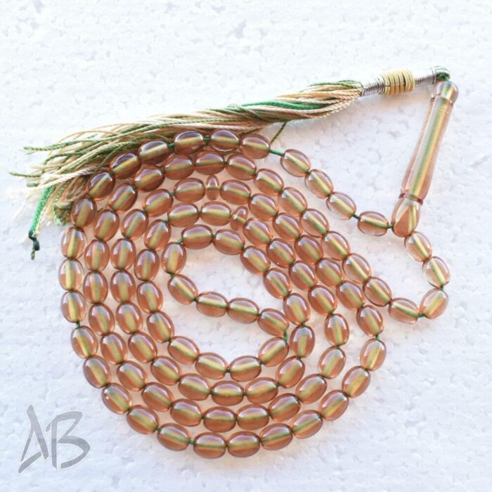 تسبیح سندلوس اصل بودار صددانه (101 دانه) کد 1017 بیضی خوشدست آقابزرگ - Image 4