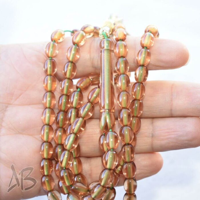 تسبیح سندلوس اصل بودار صددانه (101 دانه) کد 1017 بیضی خوشدست آقابزرگ - Image 5