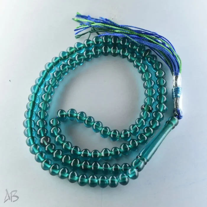 تسبیح سندلوس اصل معطر صد دانه گرد مدعبل کد 730 - Image 4