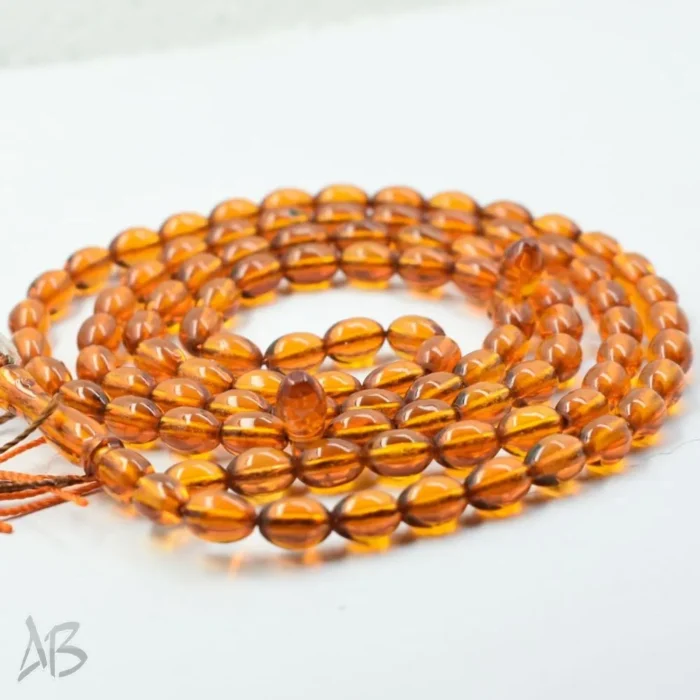 تسبیح سندلوس اصل معطر صد دانه بیضی کوچک سندانی کد 733 - Image 7