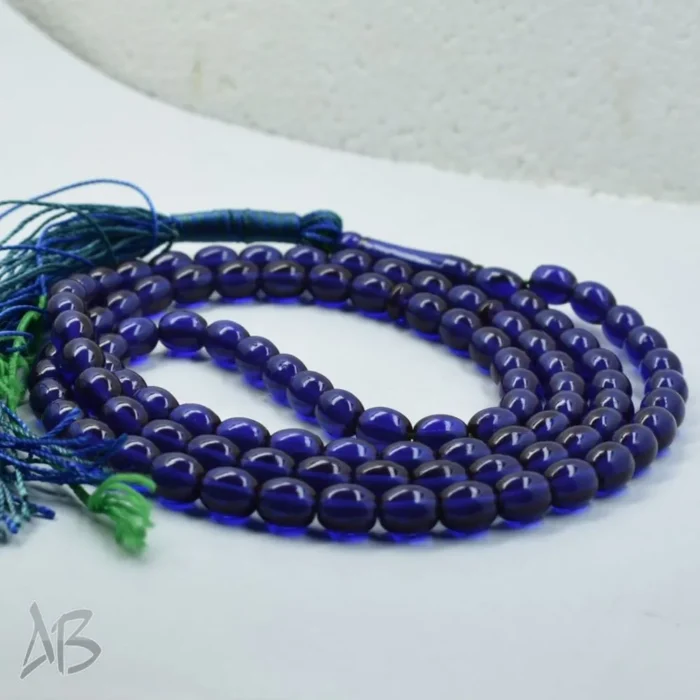 تسبیح سندلوس اصل بودار صد دانه تراش شامقصودی دو پوست کد 703 - Image 5