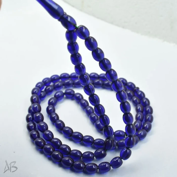 تسبیح سندلوس اصل بودار صد دانه تراش شامقصودی دو پوست کد 703 - Image 7