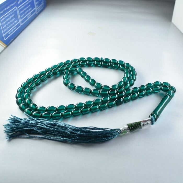 تسبیح سندلوس اصل بودار صد دانه بیضی کوچک کد 737 - Image 7