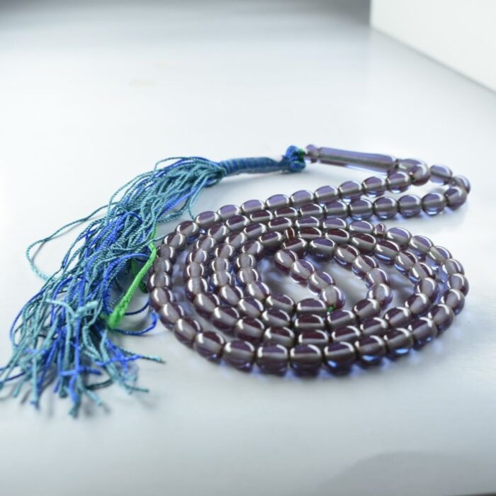 تسبیح سندلوس اصل معطر 98 دانه بیضی کوچک کد 738 - Image 4