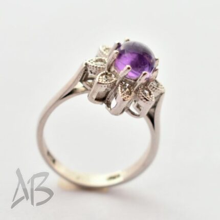 انگشتر نقره زنانه گارنت اصل و معدنی عیار 925