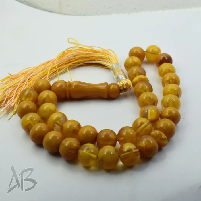تسبیح سندلوس اصل بودار 33 دانه پرچمی تراش گرد کد 708 - Image 5