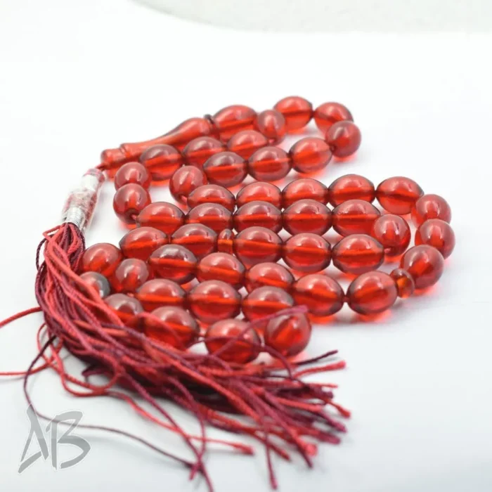 تسبیح سندلوس اصل معطر 51 دانه تراش بیضی کد 720 - Image 6