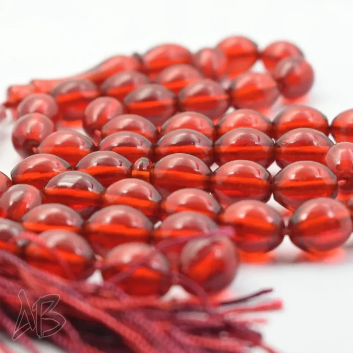 تسبیح سندلوس اصل معطر 51 دانه تراش بیضی کد 720 - Image 5