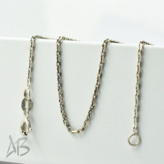 زنجیر نقره زنانه طرح Belcher Chain عیار 925 آقابزرگ - Image 6