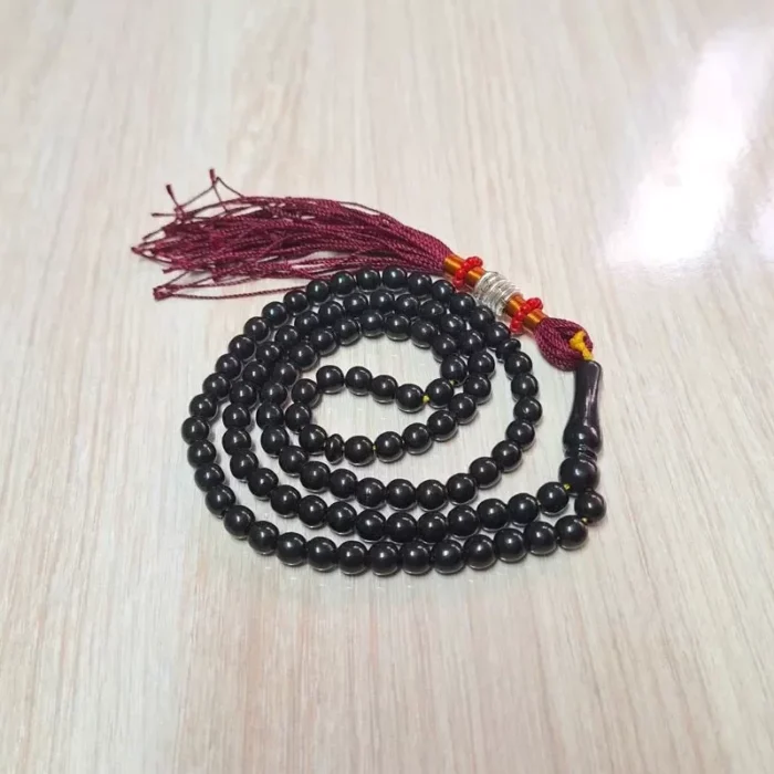 تسبیح سندلوس صد دانه (101 دانه) کد 1027 بودار تراش گرد ریز آقابزرگ - Image 4