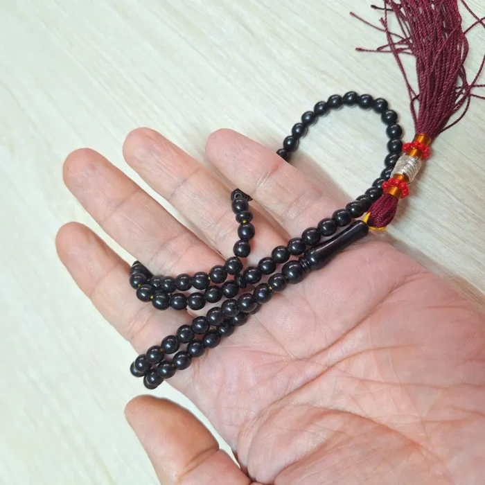 تسبیح سندلوس صد دانه (101 دانه) کد 1027 بودار تراش گرد ریز آقابزرگ - Image 7