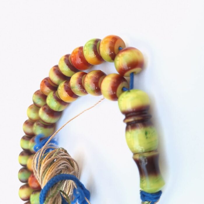 تسبیح سندلوس اصل کلکسیونی بودار 45 دانه آلمانی (تراش هنگ کنگ) کد 1032 - Image 4