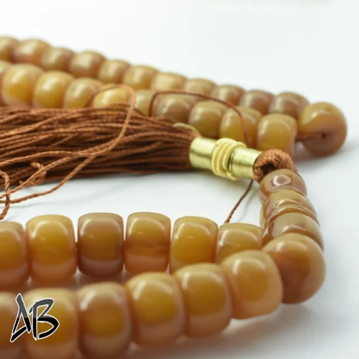 تسبیح سندلوس 62 دانه کد 1042 بودار تراش قیچی آقابزرگ - Image 7