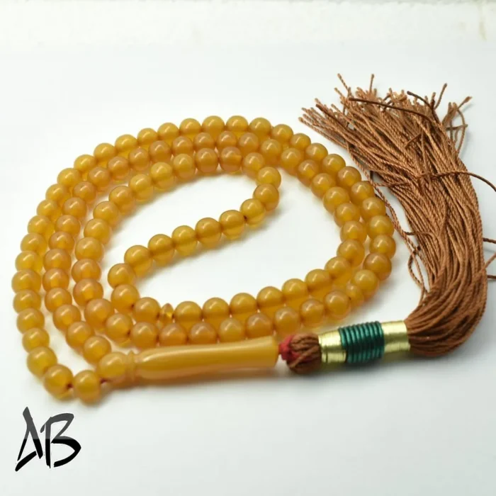 تسبیح سندلوس صد دانه (101 دانه) کد 1037 بودار تراش گرد ریز آقابزرگ - Image 9