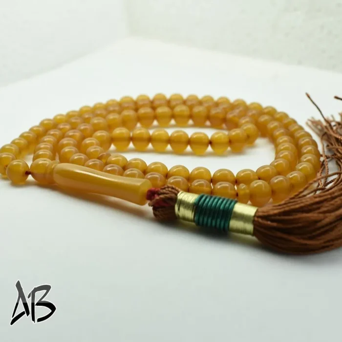 تسبیح سندلوس صد دانه (101 دانه) کد 1037 بودار تراش گرد ریز آقابزرگ - Image 5