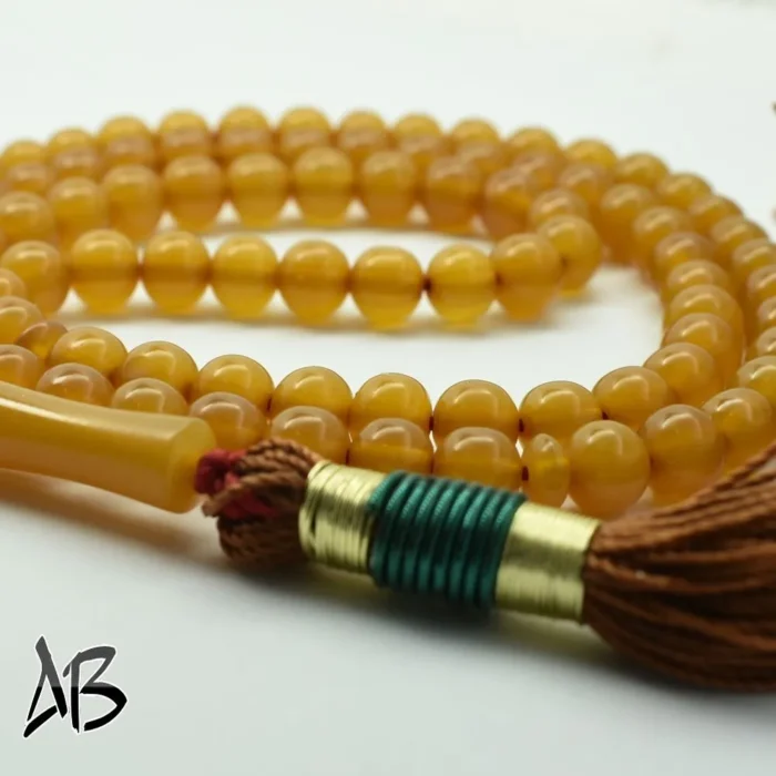 تسبیح سندلوس صد دانه (101 دانه) کد 1037 بودار تراش گرد ریز آقابزرگ - Image 6