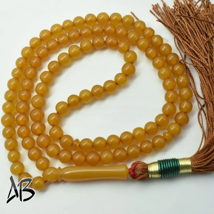تسبیح سندلوس صد دانه (101 دانه) کد 1037 بودار تراش گرد ریز آقابزرگ - Image 8